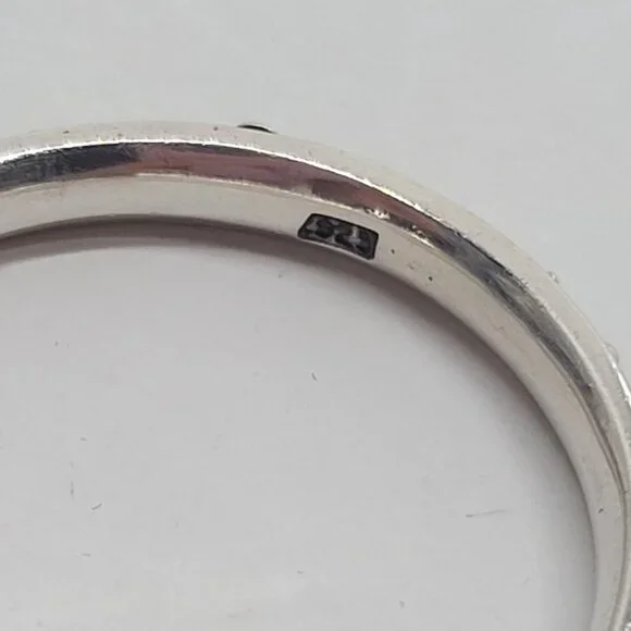 Lois Hill Sterling Silver 925 Hoop Earrings, intricate Granulations, designer - Picture 4 of 7